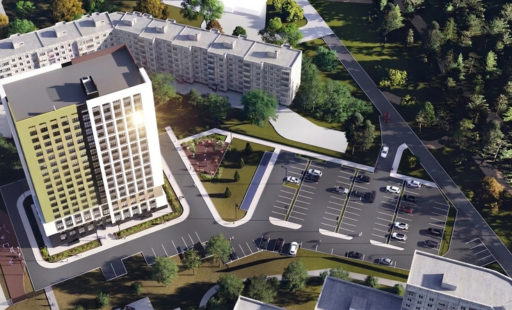 Парковка<br>на 115 м/мест